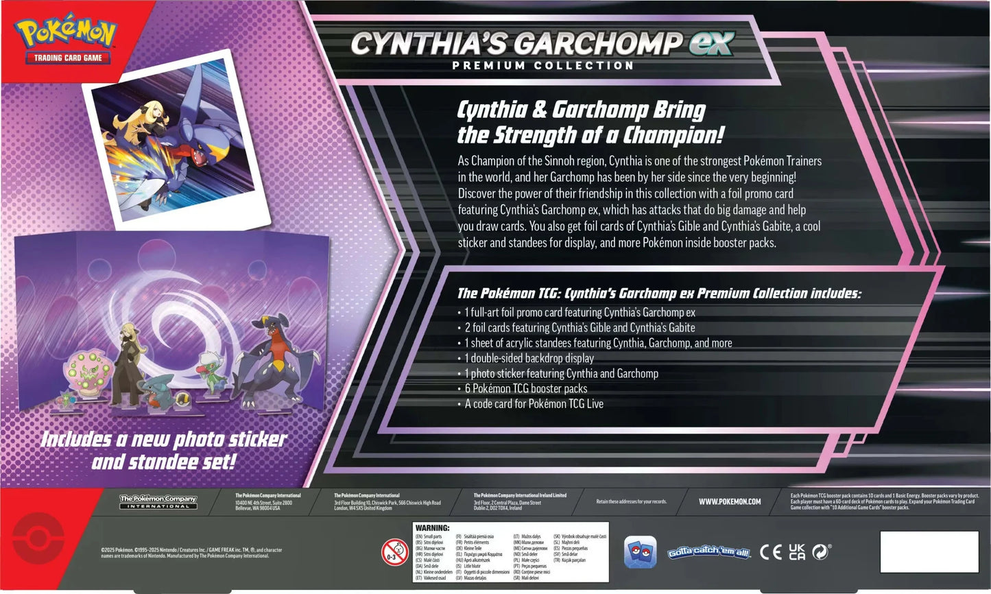 Coffret Collection Premium : Carchacrok EX de Cynthia